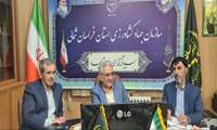 چهل و سومین جلسه امنیت غذایی  بصورت وبیناری در دفتر رئیس سازمان جهاد کشاورزی خراسان شمالی